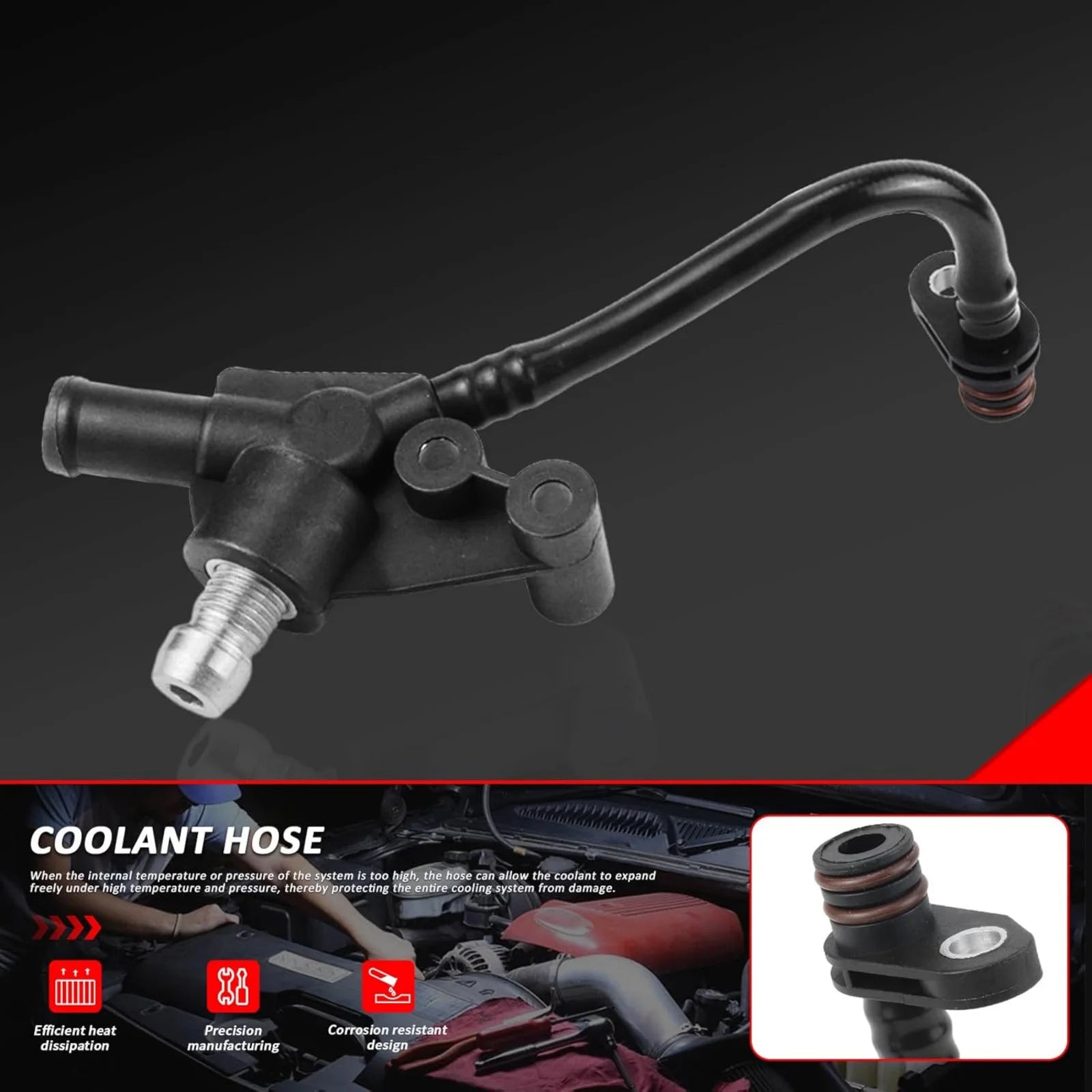 Vehicle Turbocharger Coolant Hose Mercedes-benz S550 E550 CLS550