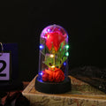 LED Rose Bouquet in Dome – Everlasting Artificial Flower Gift