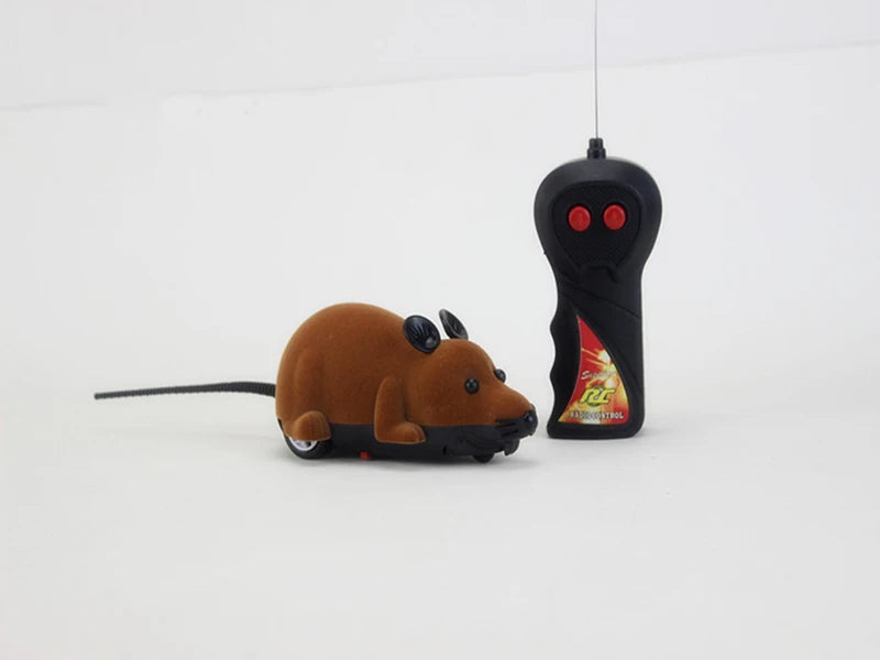 Simulation Flocking Interactive Eco-friendly Plastic Cat Toy Zpaxo Brown