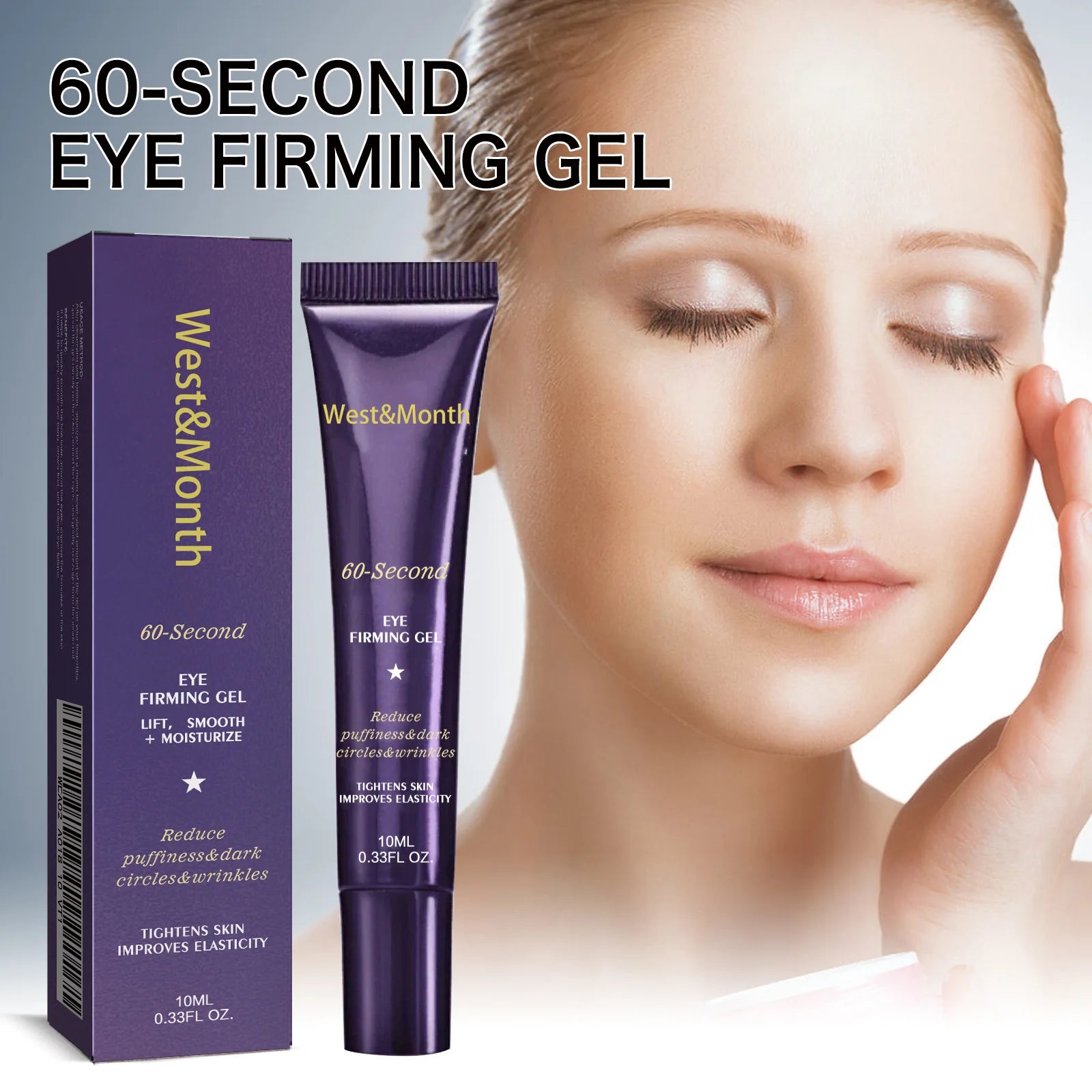 WEST MONTH Firming Eye Gel – Dark Circles & Puffiness Eye Firming Gel Zpaxo