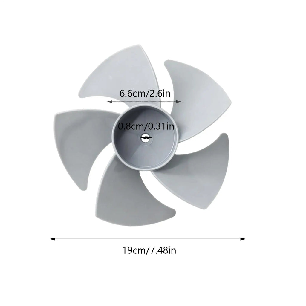 Floor Fan Replace Leaves Summer Appliance Part Tight Fit Low Noise Desk Fan Replacement Parts For Living Room Bedroom Apartment Zpaxo