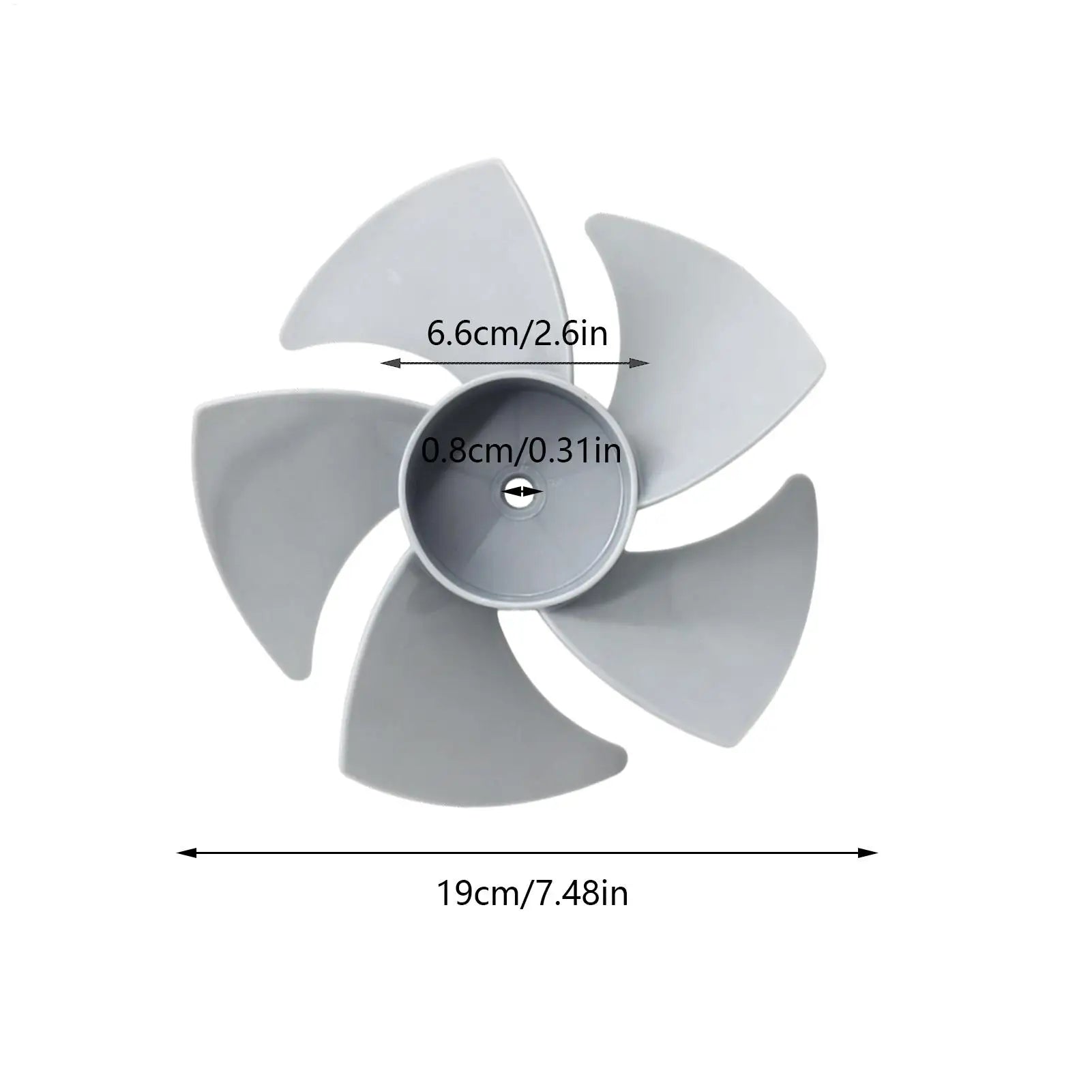 Floor Fan Replace Leaves Summer Appliance Part Tight Fit Low Noise Desk Fan Replacement Parts For Living Room Bedroom Apartment Zpaxo