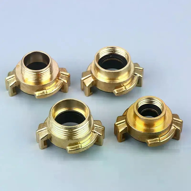 Quick Connect Water Fitting Claw Couplings Tap Connectors Copper DN15 DN20 DN25 Garden Water Connectors Zpaxo