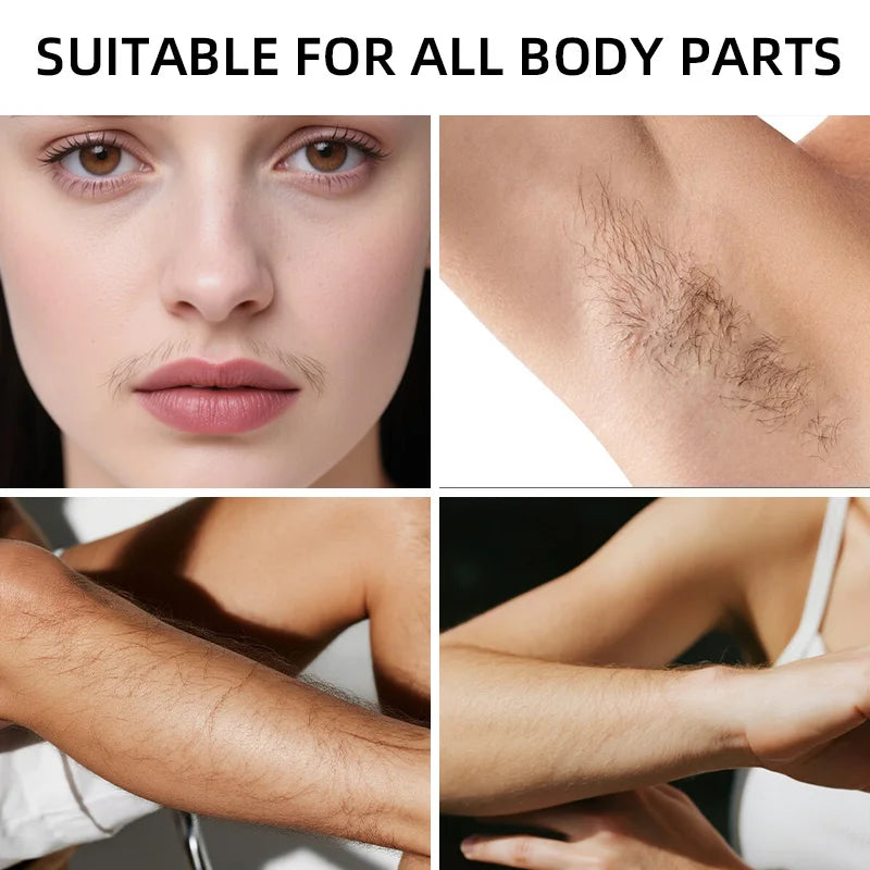 YUITIKUE Hair Removal Cream 100g – Coconut Oil & Aloe Formula Hair Removal Cream Zpaxo