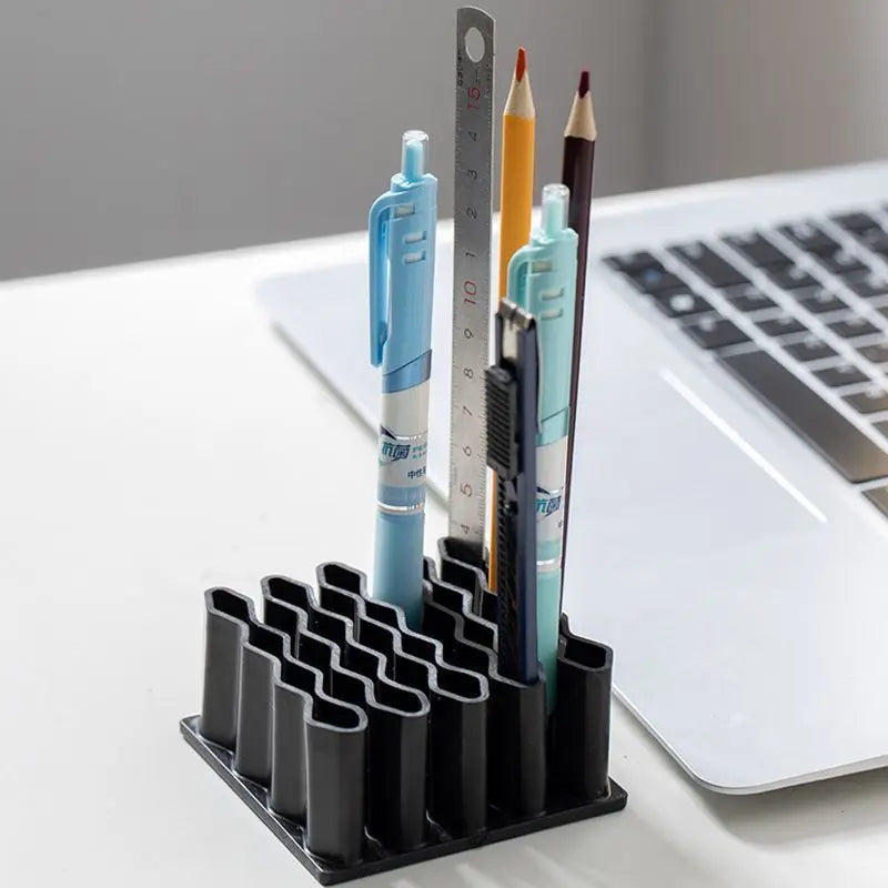1 Ointment Holder Desktop Stand Silicone Cosmetics Storage Rack Pen