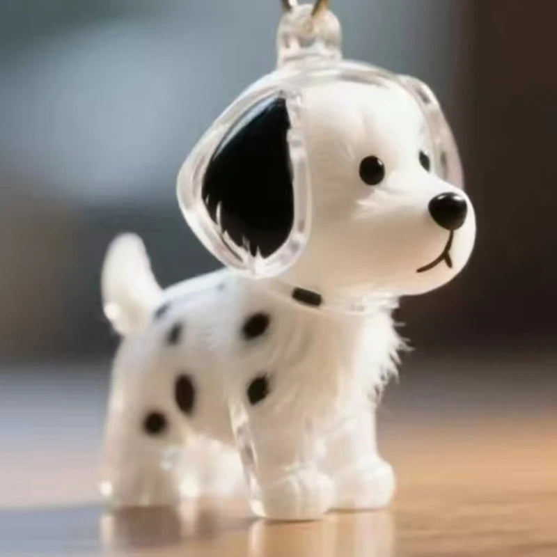 Dog Hair Storage Pendant Keychain Transparent Cat Fur Keepsake