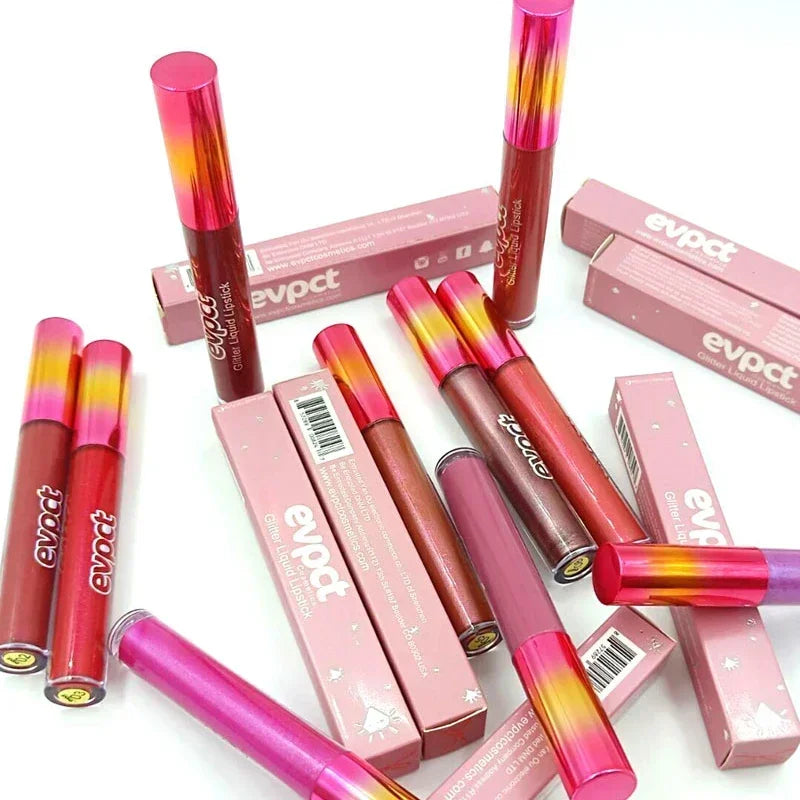 15 Colors Glitter Glossy Makeup Liquid Lipstick Professional Matte Zpaxo