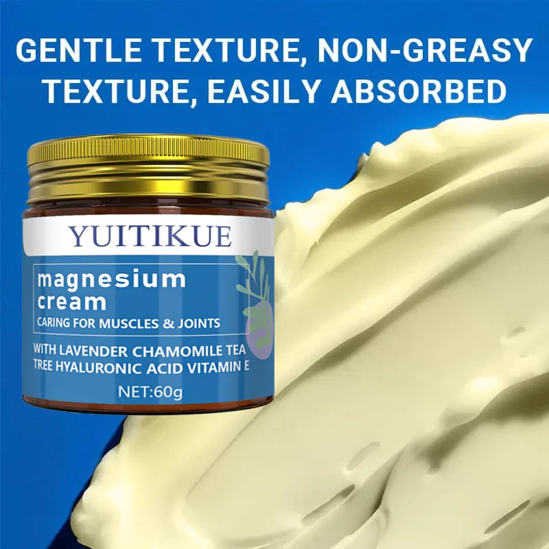 YUITIKUE Magnesium Body Lotion – Night Moisturizer for Muscles Magnesium Body Lotion Zpaxo