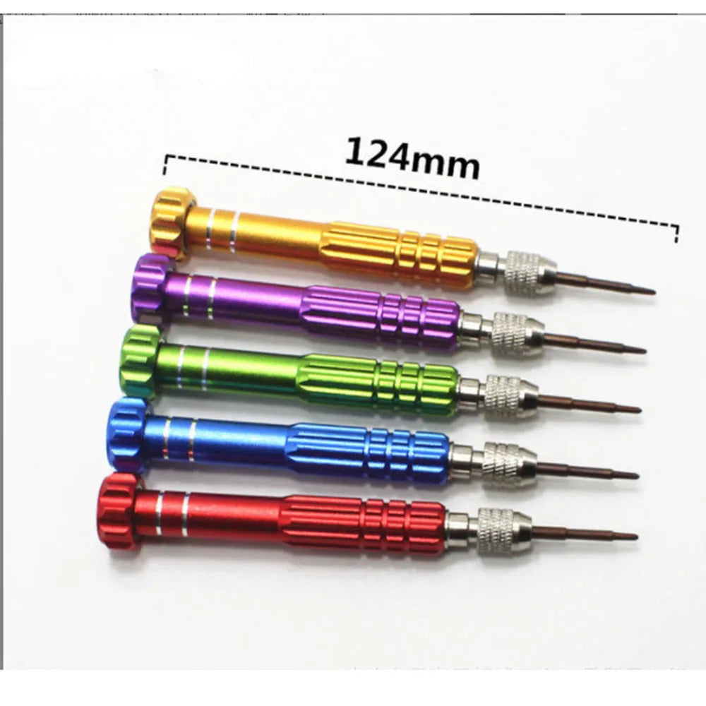 5-in-1 Aluminum Screwdriver Repair Sets Phone Opening Tools Iphone