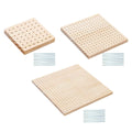 Crochet Blocking Boards Gifts Supplies Pegboard Pegs Granny Squares Zpaxo 30cmx30cm