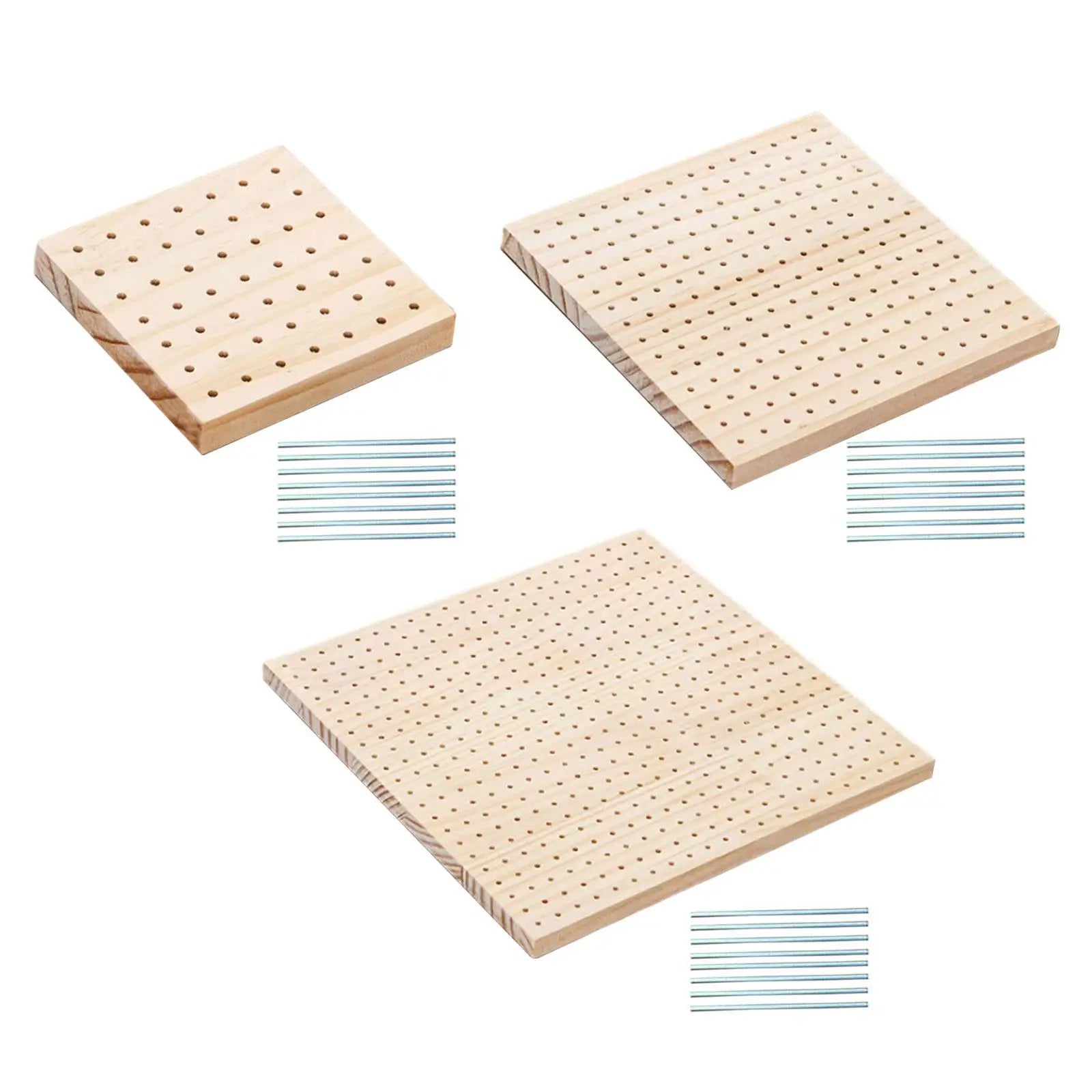 Crochet Blocking Boards Gifts Supplies Pegboard Pegs Granny Squares Zpaxo 30cmx30cm