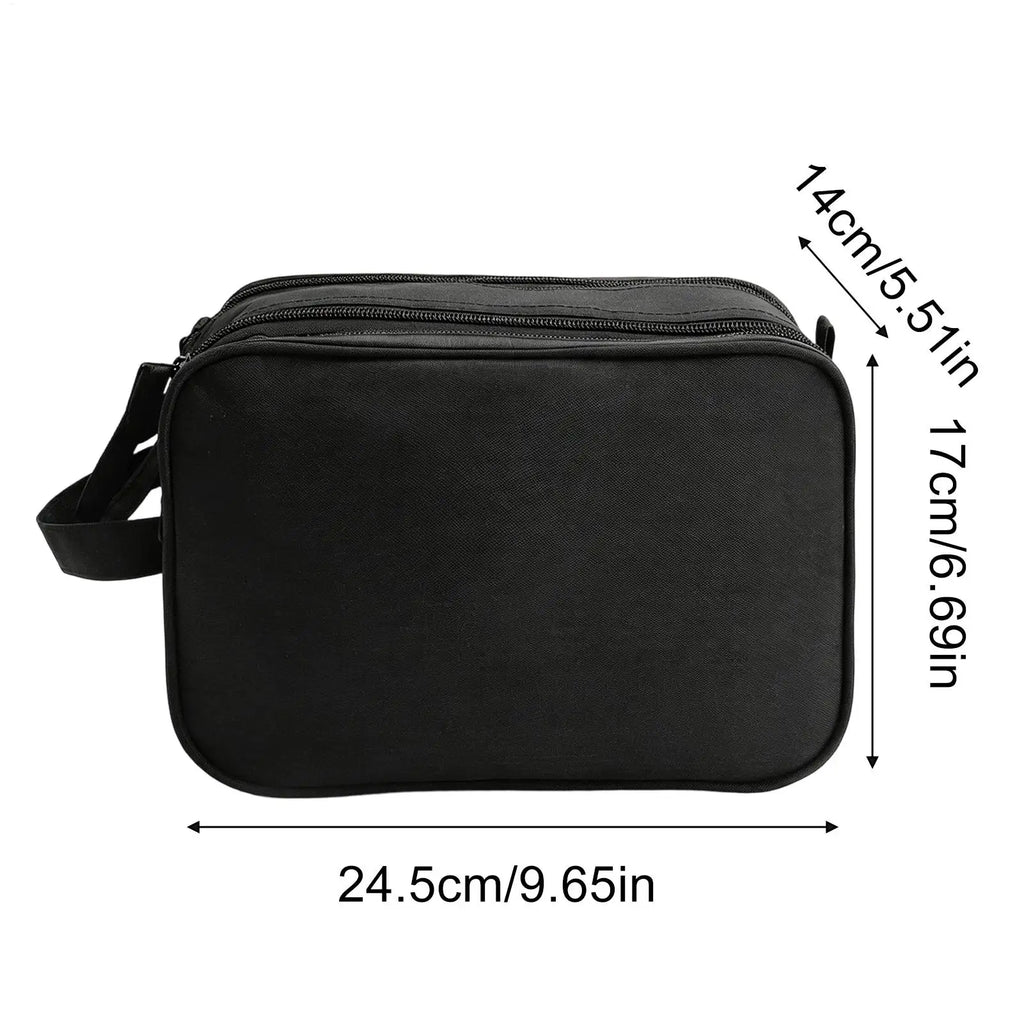Toiletry Bag Men Waterproof Leakproof Multi-compartment Mesh Pocket