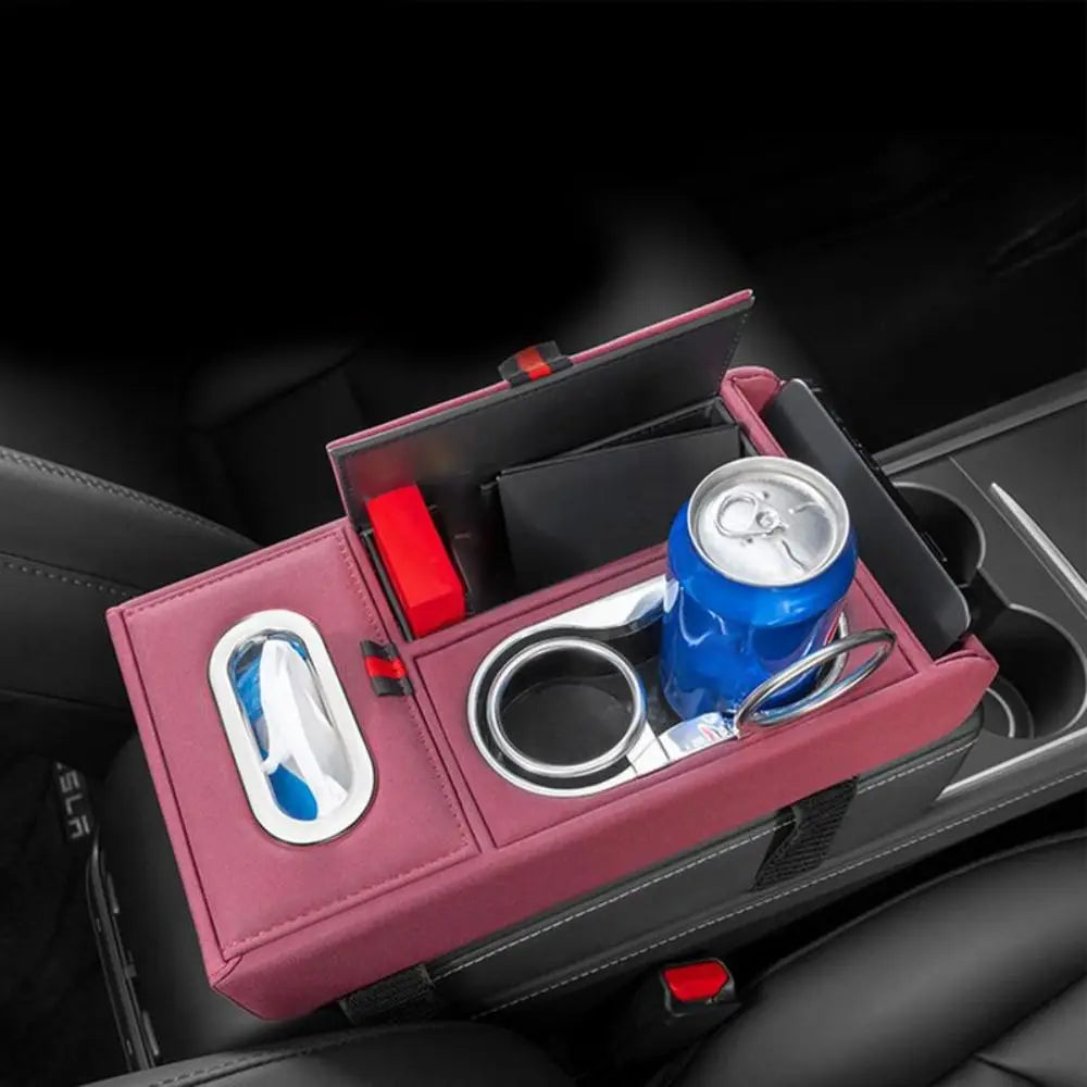 PU Leather Car Armrest Cushion Arm Rest Height Pad Cover Heighten Zpaxo
