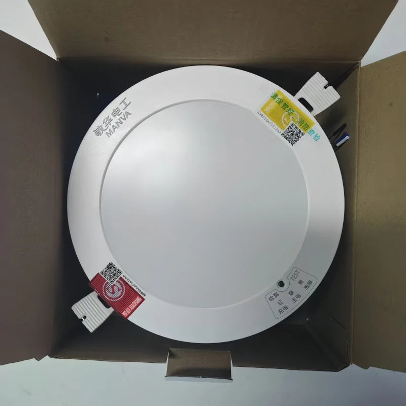 4000K Recessed LED Emergency Downlight | Motion Sensor Backup Emergency Downlight Zpaxo