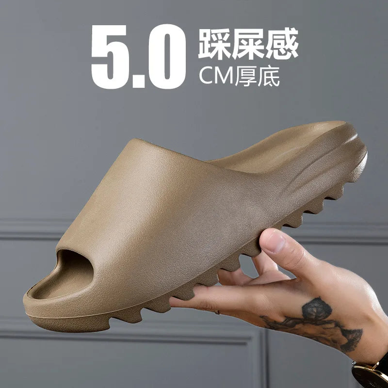 Eva Coconut Slippers Ultra-high-quality Thick-soled Outerwear Shoes