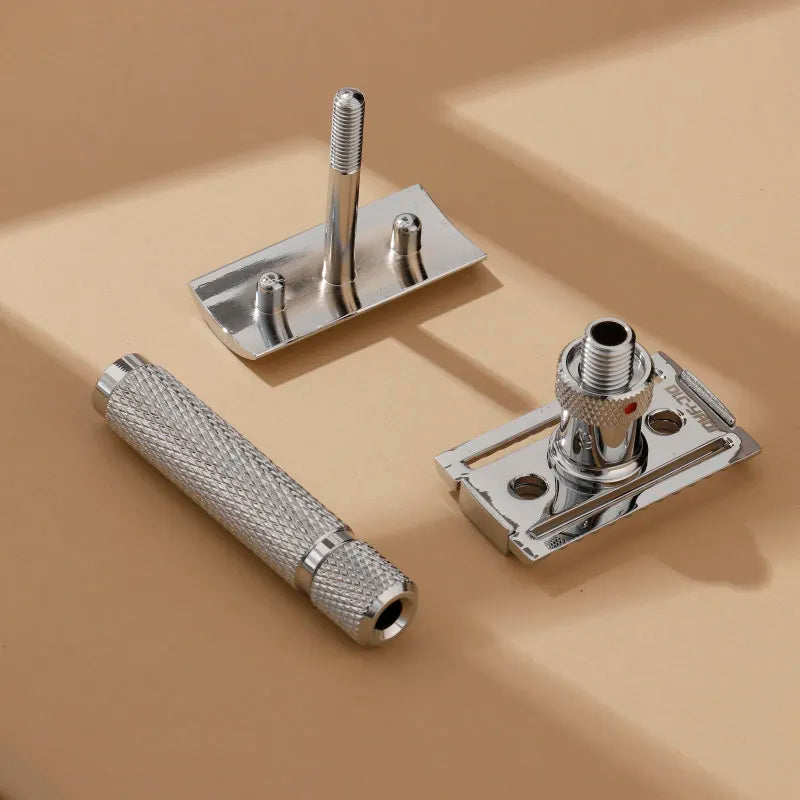 Yaqi Final Cut Adjustable Safety Razor – Chrome Men's DE Razor Adjustable Safety Razor Zpaxo