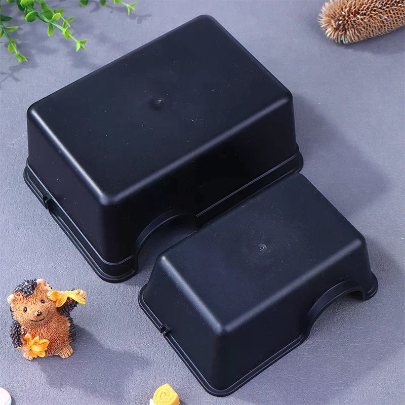 Basking Hide Habitat Aquarium Landscaping Terrarium Decor Reptile Hiding Cave Turtle Lizard Snake Hide Rest Cave Reptiles Toys Zpaxo