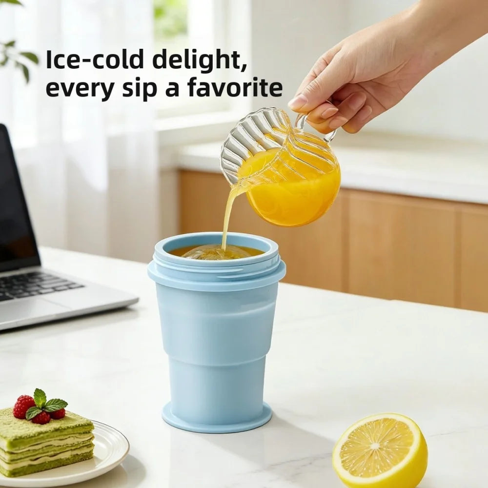 Outdoor Sports Silicone Cup Self-suction Foldable Multi-functional Zpaxo