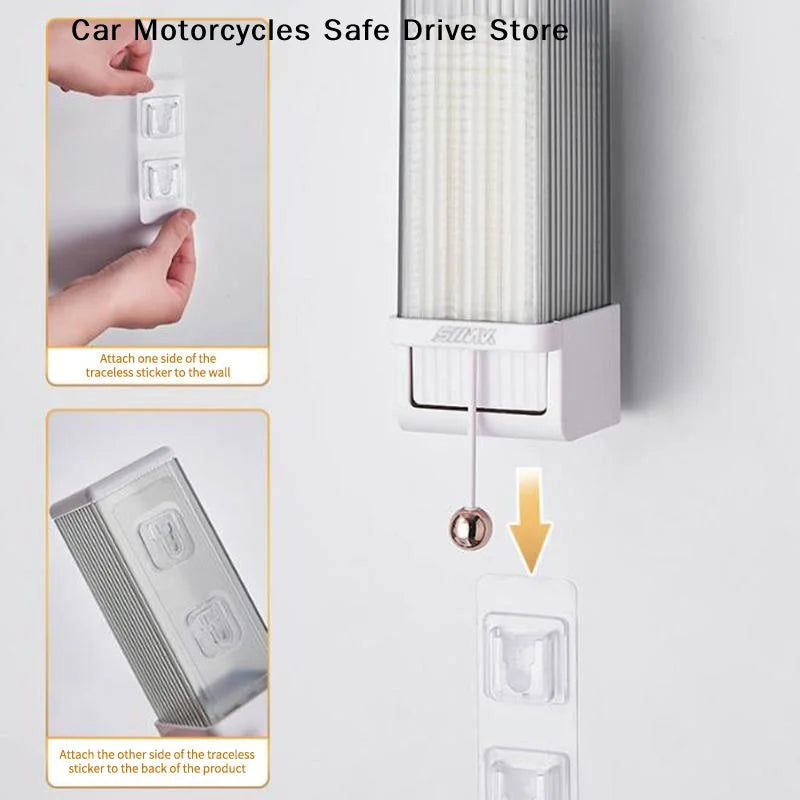 Automatic Cosmetic Cotton Box Easy Installation Dustproof Makeup