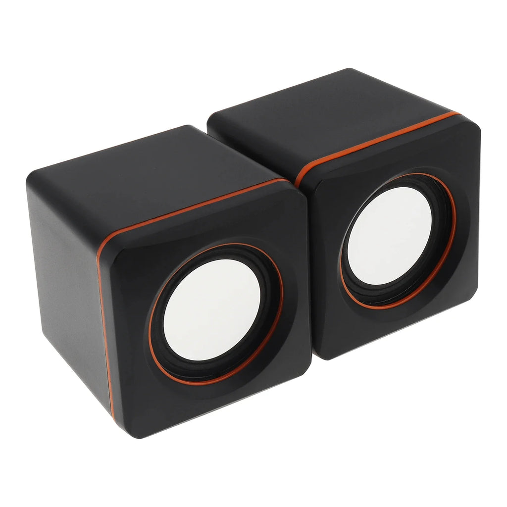 101Z USB 2 0 Mini Portable Speakers Computer Soundbox Stereo Jack Zpaxo Black