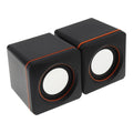 101Z USB 2 0 Mini Portable Speakers Computer Soundbox Stereo Jack Zpaxo Black