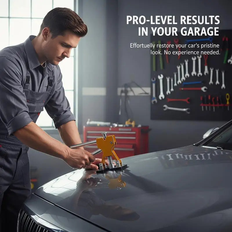Paintless Car Dent Puller Kit – Suction Cup Body Repair Tool