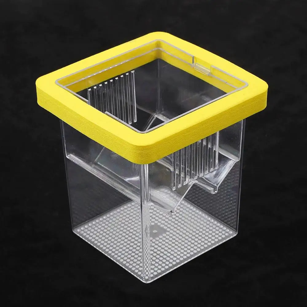 Suspendable Aquarium Fish Fry Incubator Suction Cups Floating