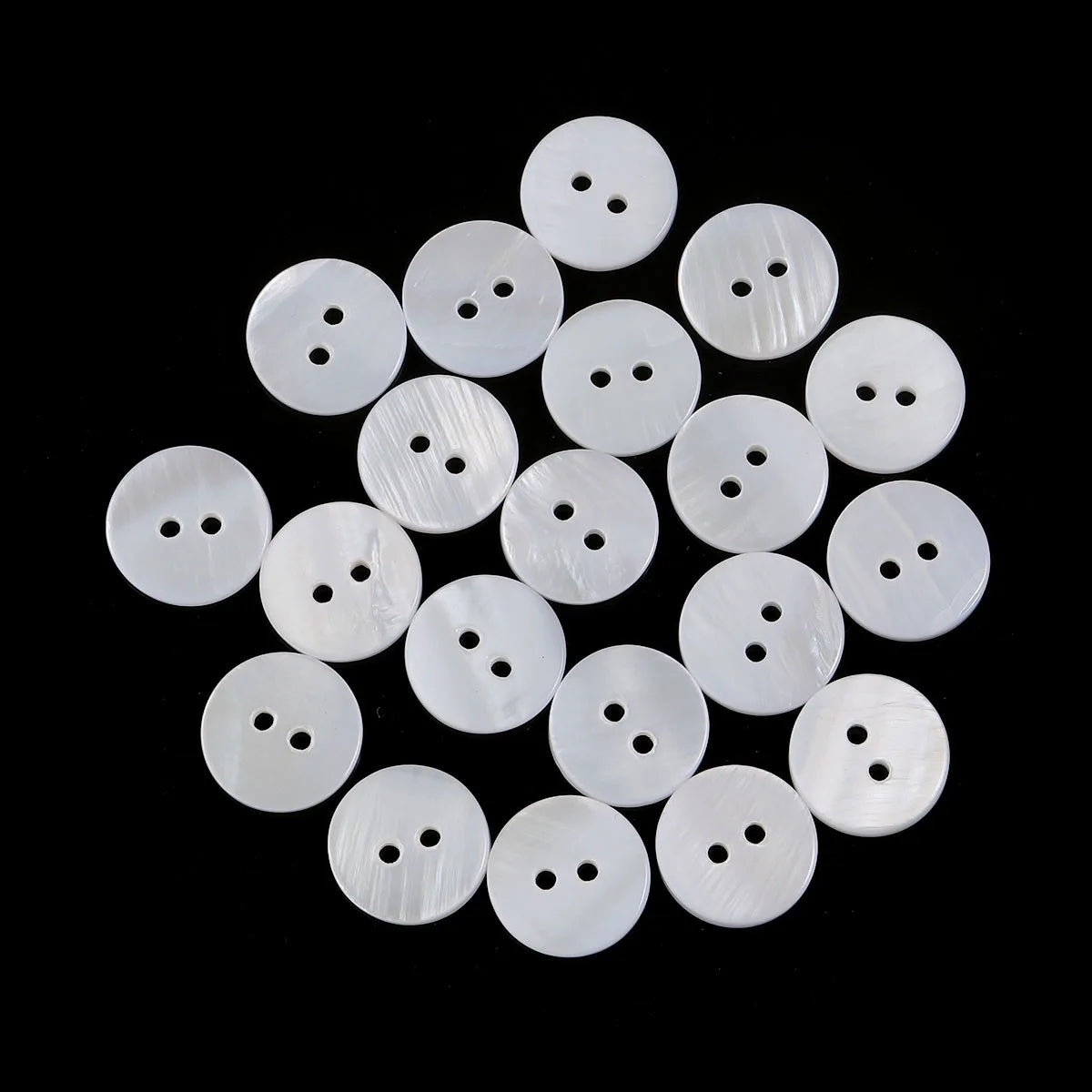 Mutil-size Pearl Shell Buttons Clothing Sewing Accessories DIY Crafts Zpaxo 9mm 20pcs