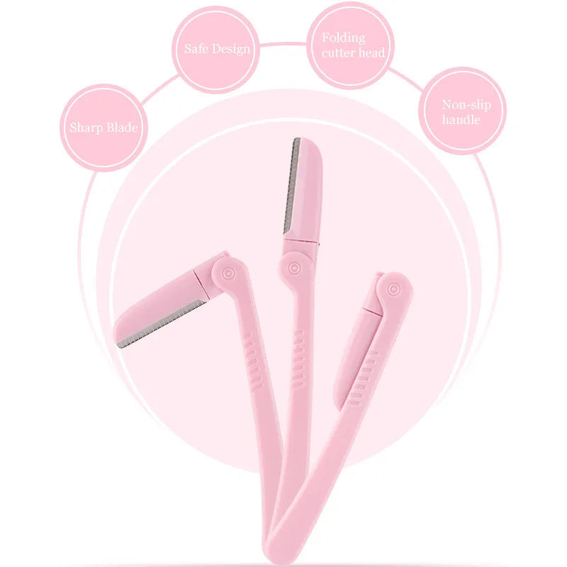 Folding Eyebrow Razor Women Multipurpose Eye Brow Shaping Shaver