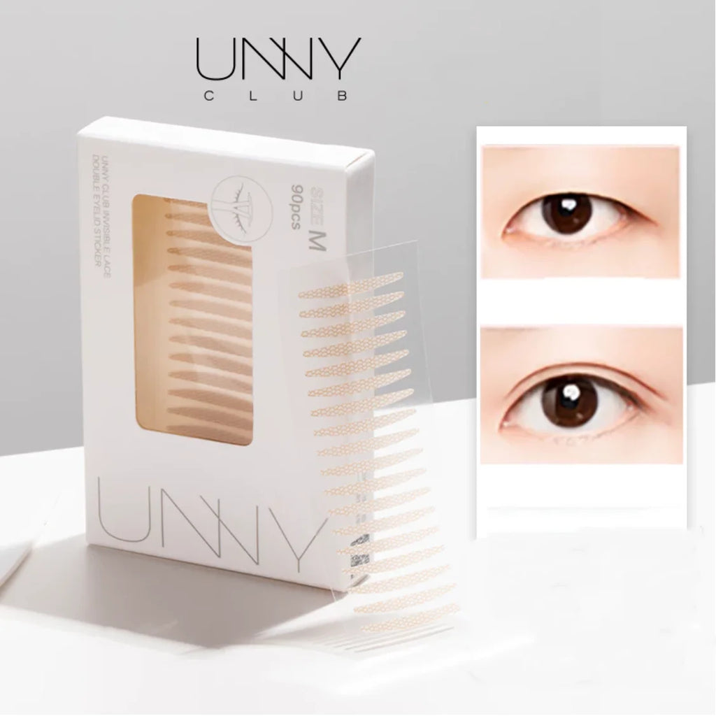 Unny Club Double Eyelid Stickers Seamless Natural Lace Invisible Zpaxo