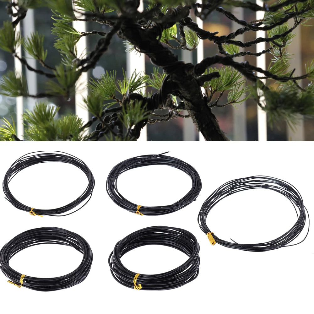 5M Bonsai Wire Anodized Aluminum Training Binding Plant Shapes
