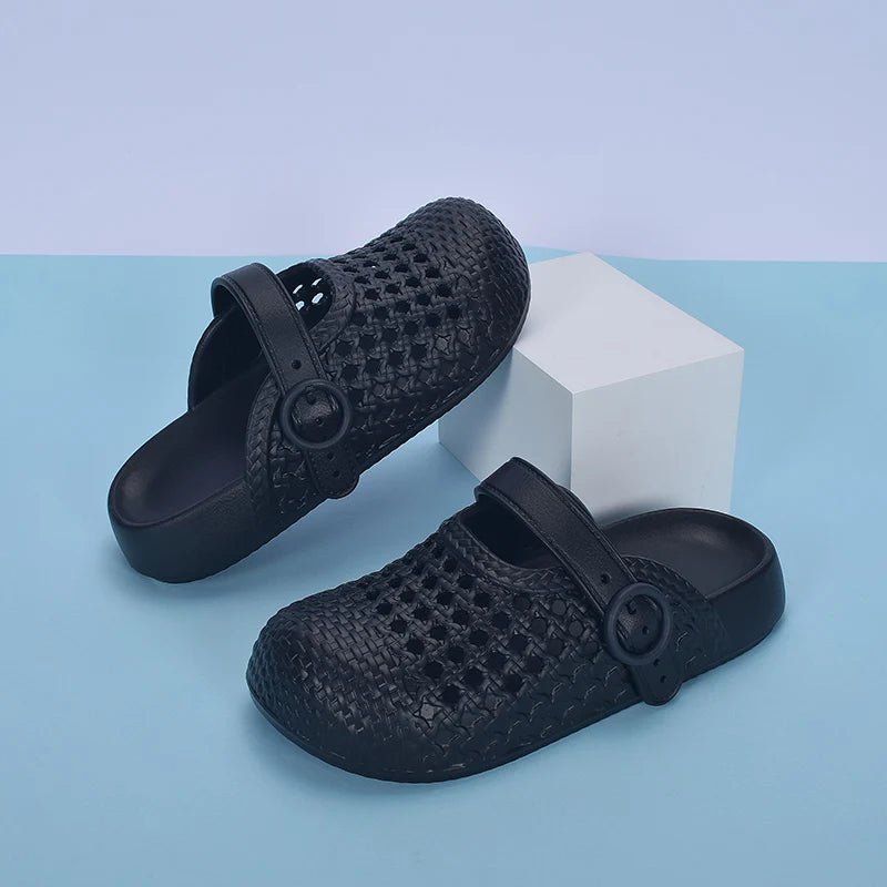 2025 Summer Fashion Women's Solid Features Trend Anti-slip