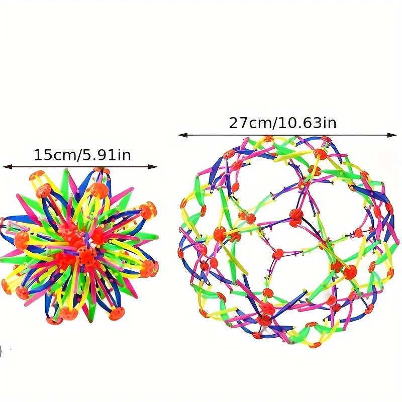 Large Retractable Ball Expandable Breath Toy Calming Stress Relief