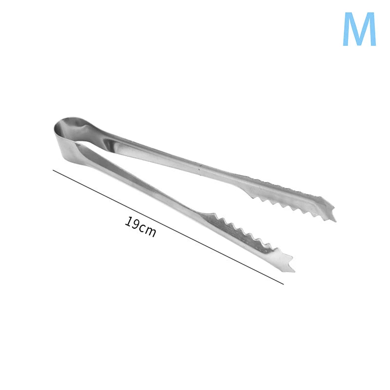 Stainless Steel Kitchen Food Meat Non-slip Non-stick Steak Clamp Zpaxo M