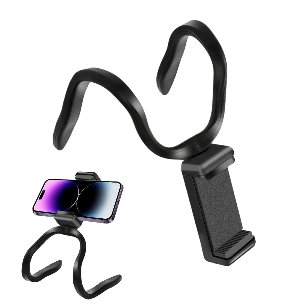 Phone Holder For Treadmill Folding Cellphone Bracket For Gym Hose Design Bendable Treadmill Phone Stand For Shopping Cart Zpaxo