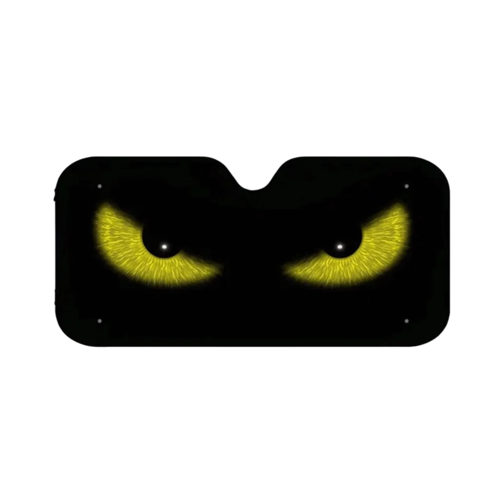 98 UV Protection Car Front Windshield Sun Shade Foldable Design Heat Zpaxo Yellow