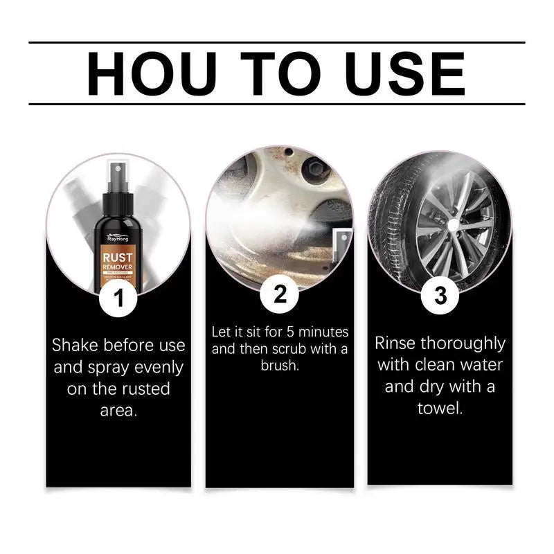 Nexa Rust Remover Spray Car Scratch Upgrade Metal Dissolver Iron