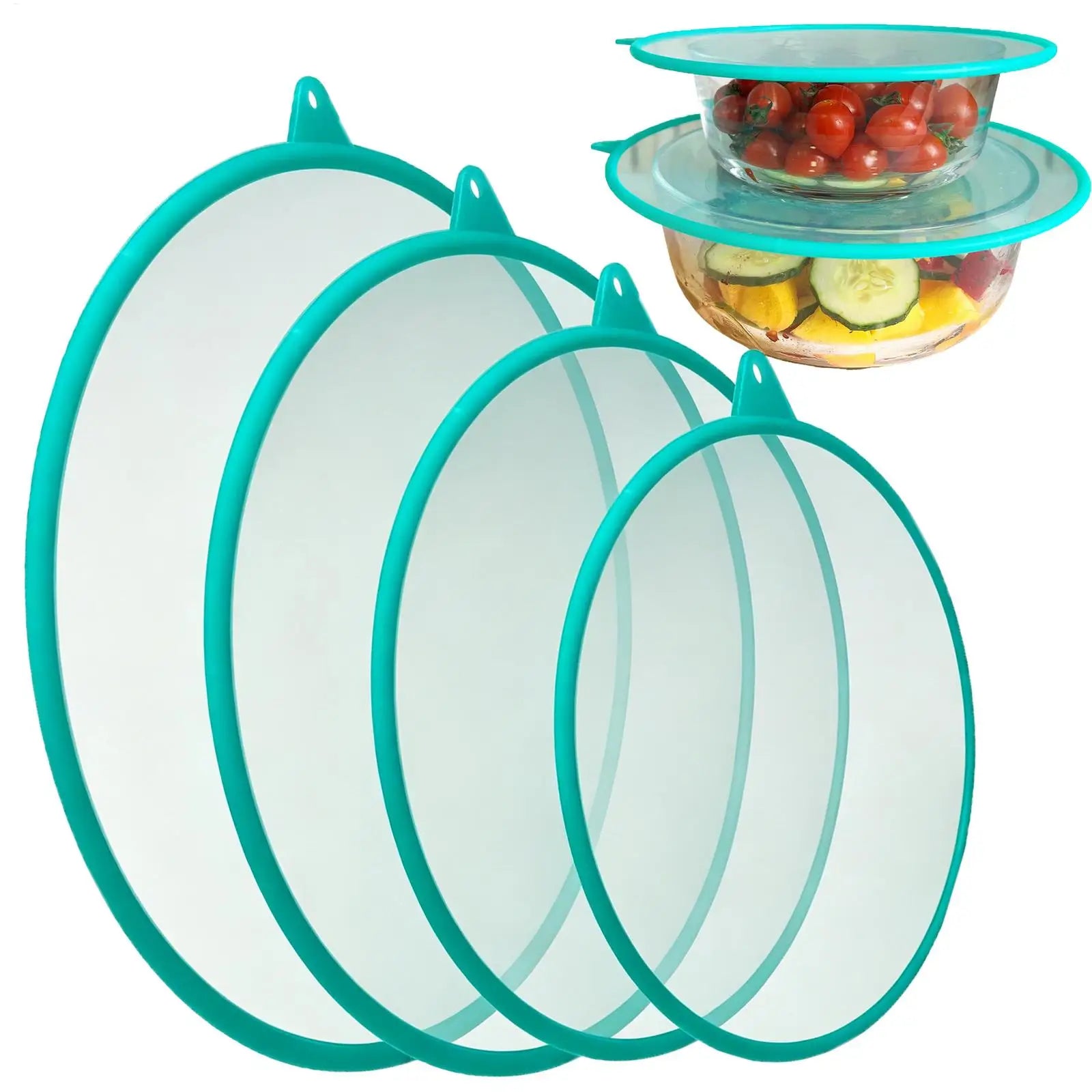 Silicone Lids Bowls Reusable Elastic Stretch Food Storage Covers