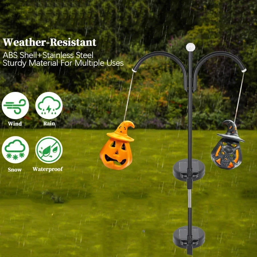 Pumpkin Solar Garden Halloween Led Lights Yard Decoration Waterproof Zpaxo