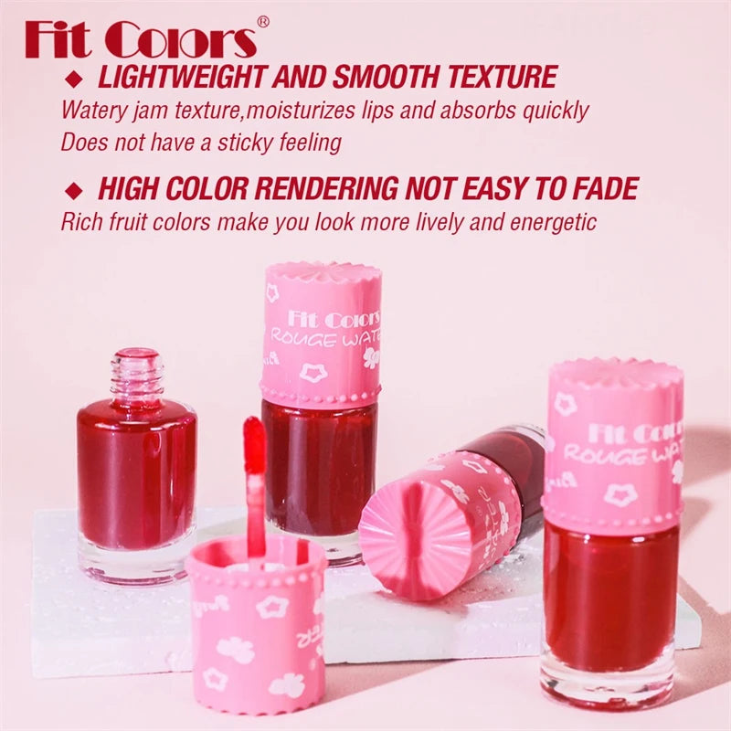 Mirror Jelly Lip Gloss Sexy Red Lip Tint Water Moisturizer Liquid LipGloss Long lasting Moisturizing Natural Lip Beauty Makeup Zpaxo
