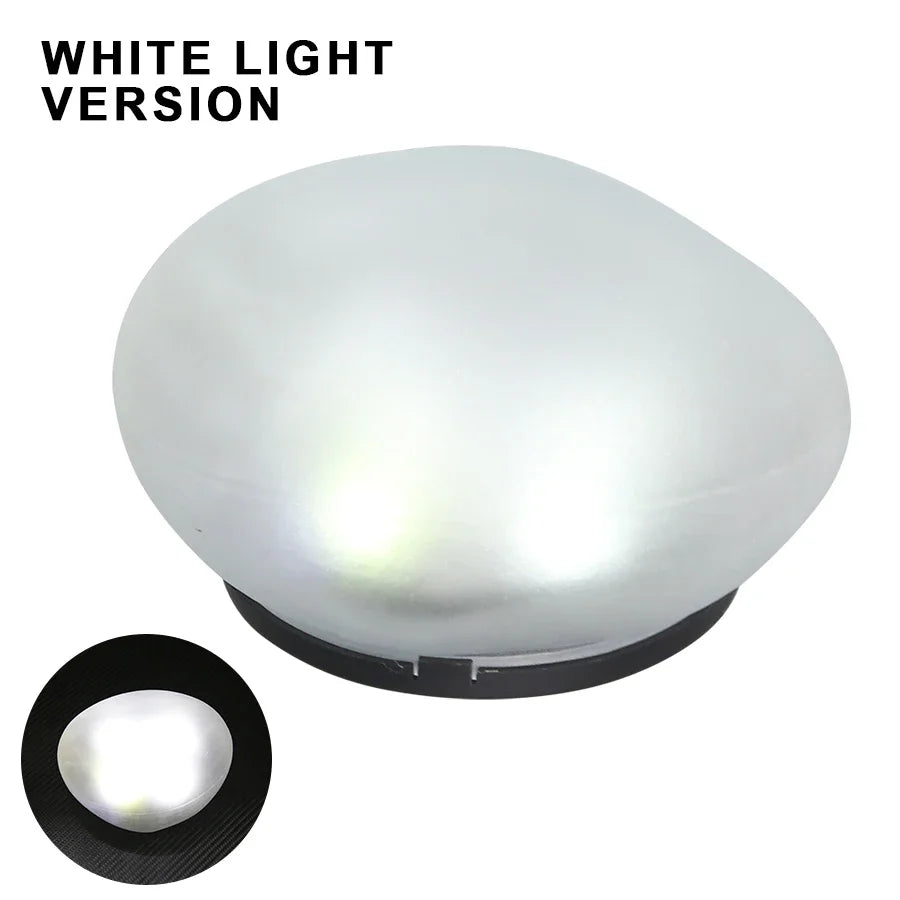 Solar Pebble Garden Light – IP65 Waterproof Auto LED Path Light