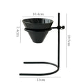 Hot Adjustable Drip Filter Cup Holder，Coffee Hand Cup Holder, Ceramic Filter Cup, Coffee Hand Cup Set, Household Coffee Utensil Zpaxo as show