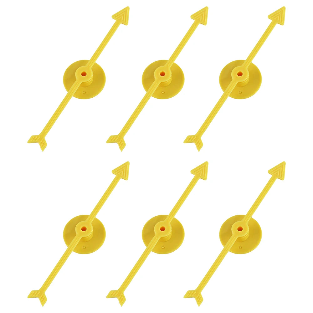 Plastic Arrow Pointer Party DIY Board Game School Classroom Home Zpaxo Yellow
