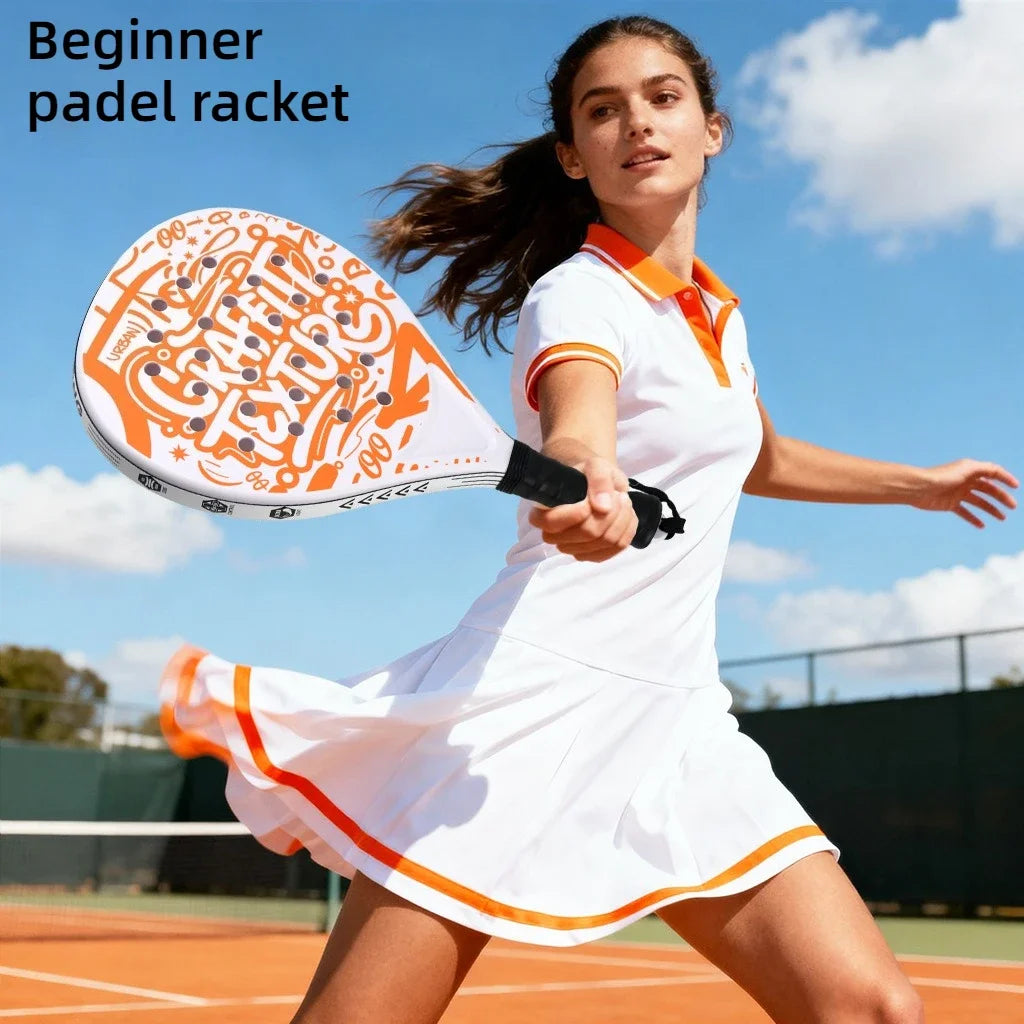 Beginner Padel Racket – Lightweight ABS Paddle Tennis Racket