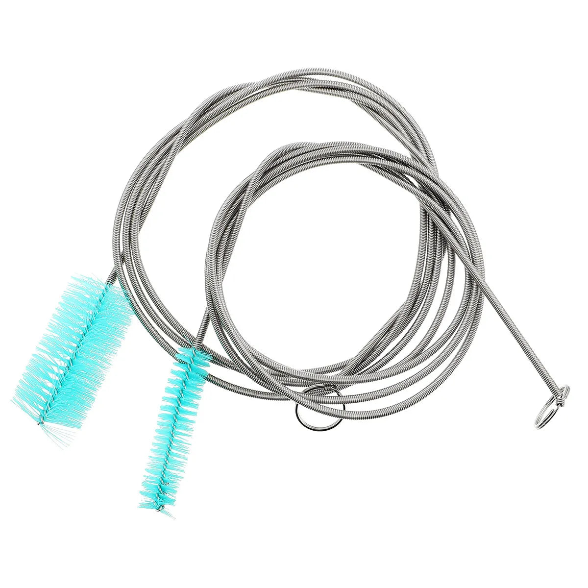 Spring Cleaning Brush Water Pipe Cleaner Stainless Steel Handle