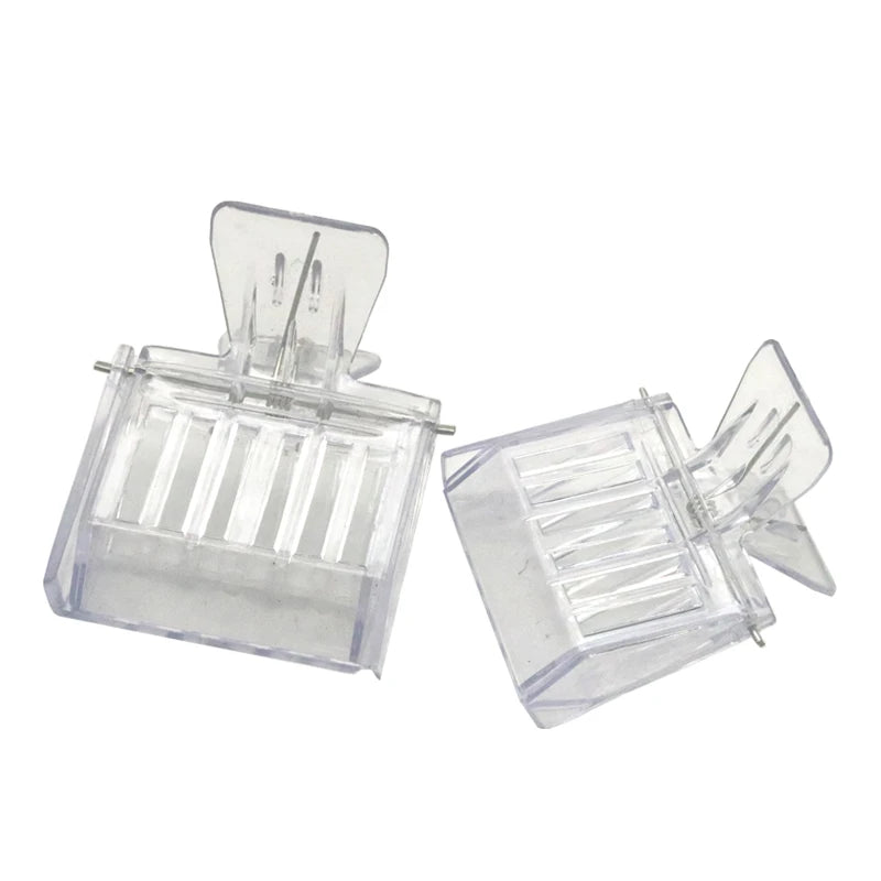 Durable Plastic Clear Beekeeping Clip Queen Bee Cage No-hurt