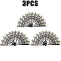 Realistic Dollar Bill Printed Handheld Fan Lightweight Plastic