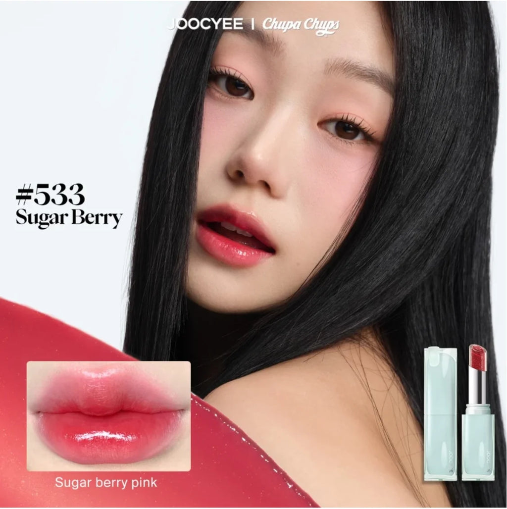 JOOCYEE LIPSTICK X Chupa Chups GLAZED ROUGE Moisturizer Long-lasting Zpaxo