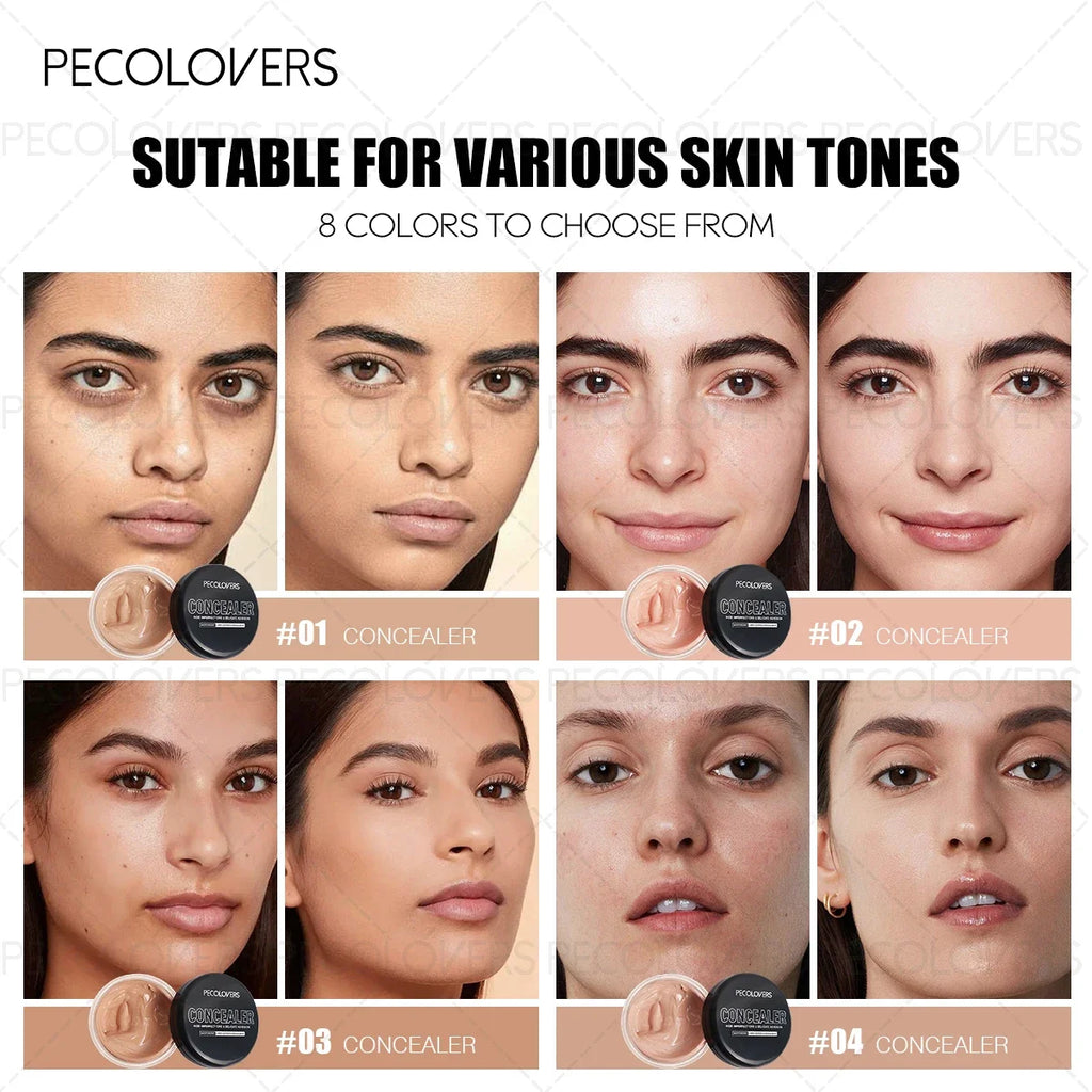 Full Coverage Body Concealer Eye Waterproof Matte End Suitable All
