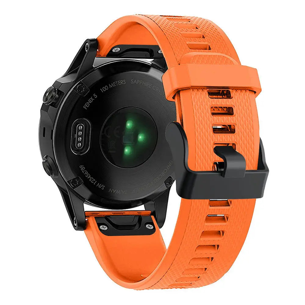 20mm 22mm 26mm Silicone Watch Strap for For Garmin Forerunner 945 935 Bracelet Wristbands For Fenix 7 7X 7S 6 6X 6S 5 5X 5S Plus Zpaxo